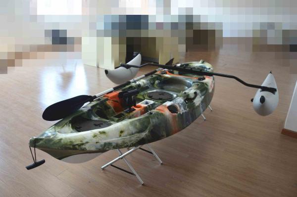 PE Material Kayak Fishing Boats , Roto Moulding Saltwater Fishing Kayak Single Seat