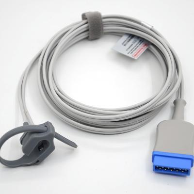Sonde de sensor Spo2 reutilizável e estável com conector quadrado