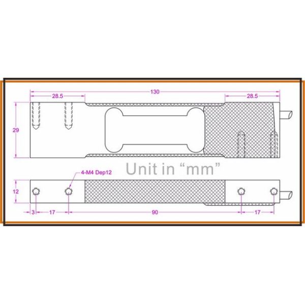 500g load cell 500 gram load cell 5N weight sensor