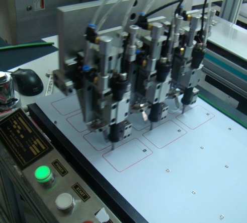 Contactless Smart Card Antenna Embedding Machine 60khz Combination Cabinet