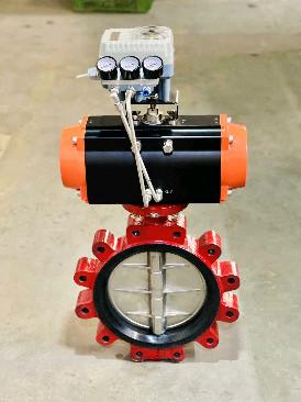 3 vias válvula de esferas pneumática atuador de válvula borboleta OEM