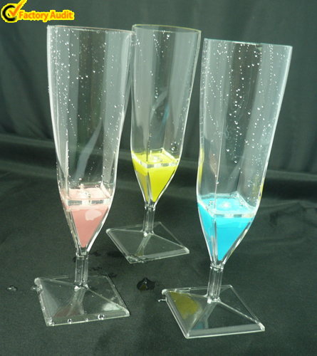Personalized Barware Gifts-Elegant Party Lighted Champagne Glasses