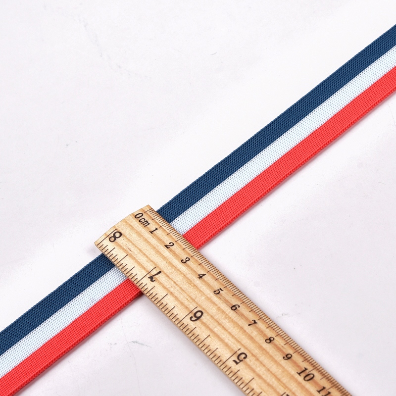 Металлический 20mm эластичный Webbing жаккарда полиэстера
