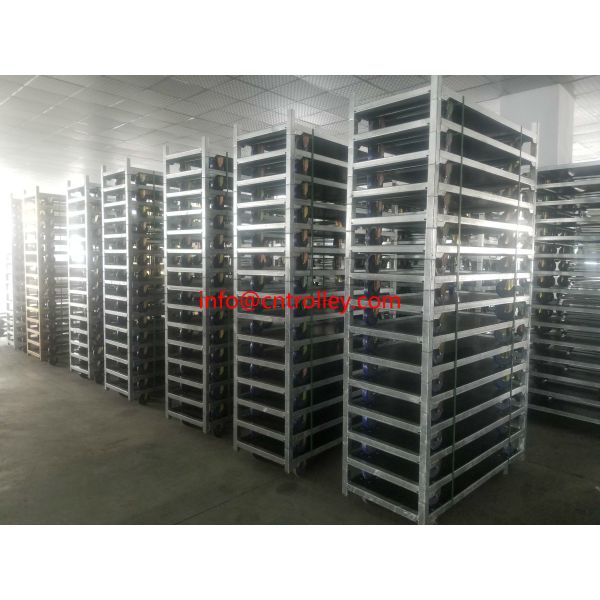 Horticulture Danish Flower Trolley Flower Seedling Cart 1350*565*1900mm