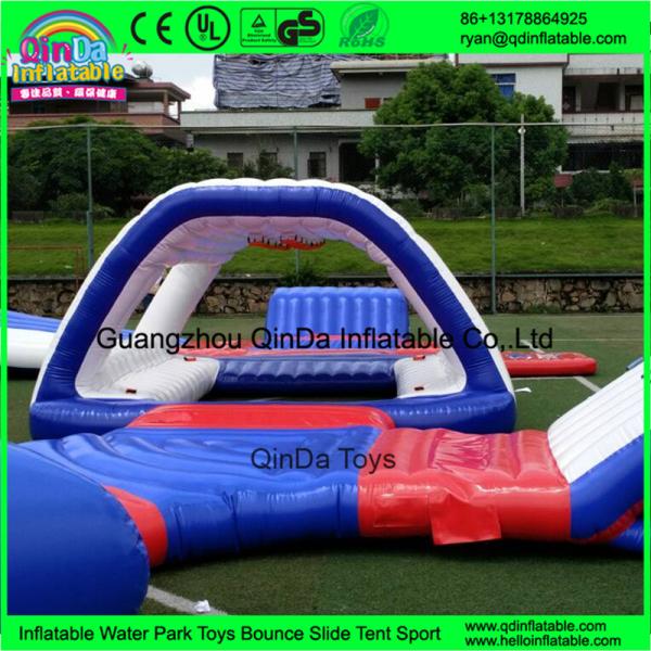 Guangzhou Qinda inflatable floating water park games giant adults inflatable water park