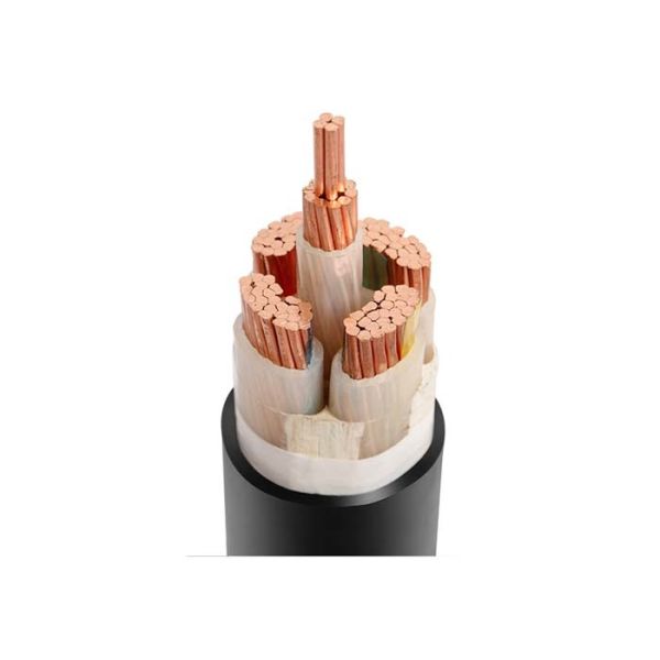 Sheeve rouge 4x185+1x95 ignifuge SQMM XLPE a isolé le distributeur de cable électrique