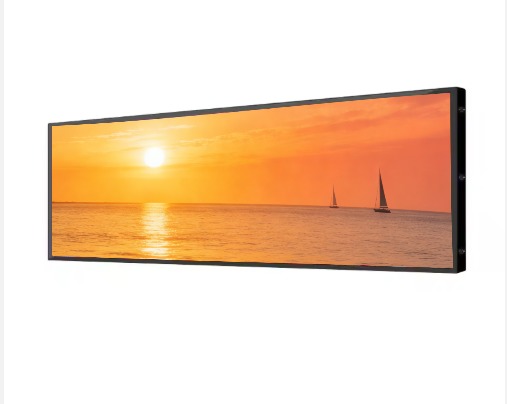43.9 Inch Ultra Wide Stretched Bar Monitor High Definition Android LCD Display Wall Mount