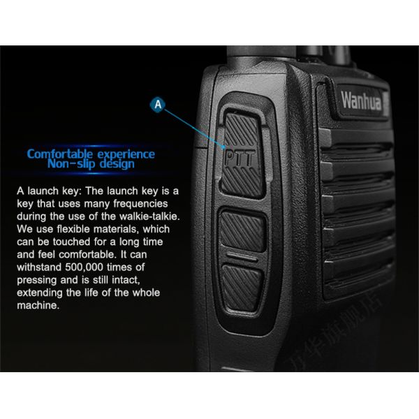 2W UHF Walkie-Talkie Radios for Customization and Long Range Communication Wanhua WH27G
