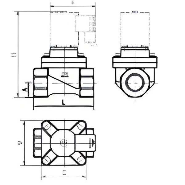 2W Series Pneumatic Solenoid Valve with 15-50mm Orifice for 0.1-0.6 MPa Pilot Type and 0-1.5 m Water Column Direct Action