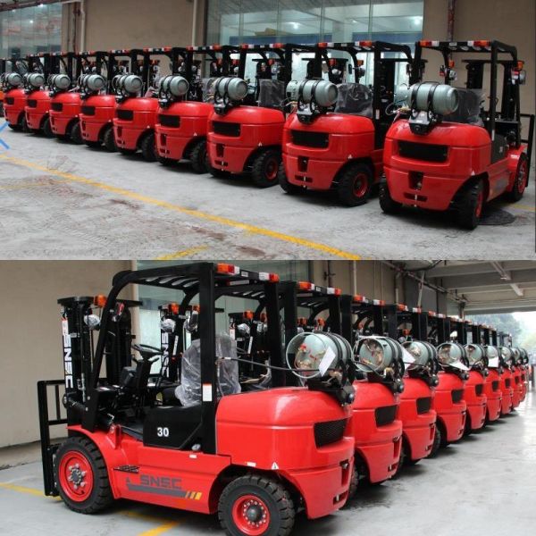 3ton Propane Powered Forklift Small Propane Forklift Lift Trucks