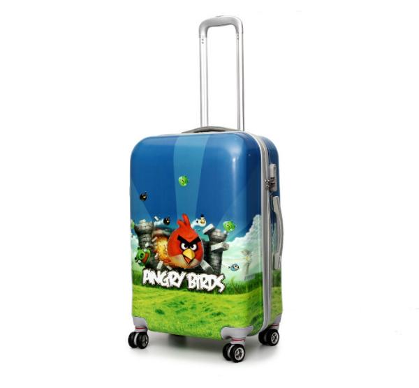 ABS PC travel trolley luggage bag from China baigou factory