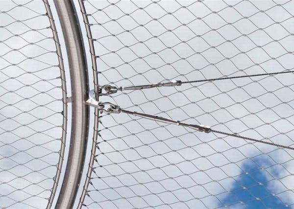 Professional Stainless Steel Architectural Mesh Corrosion Resistant For 3D Building Facades