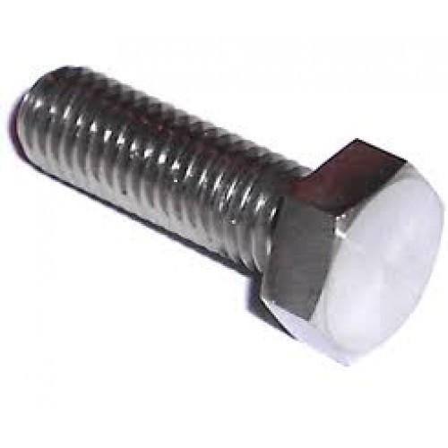 9.8 Grade Galvanized Hex Bolts Fully Threaded Carbon Steel DIN 933 Corrosion Resistant