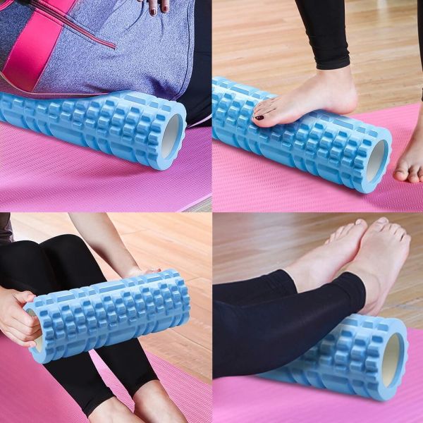 Sport Fitness Foam Muscle Roller , Back Massage Roller For Exercises Physical Therapy