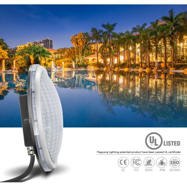Luz ULTRAVIOLETA anti de la piscina del jardín de la luz 450LM de la piscina del RGB LED del ABS PAR56