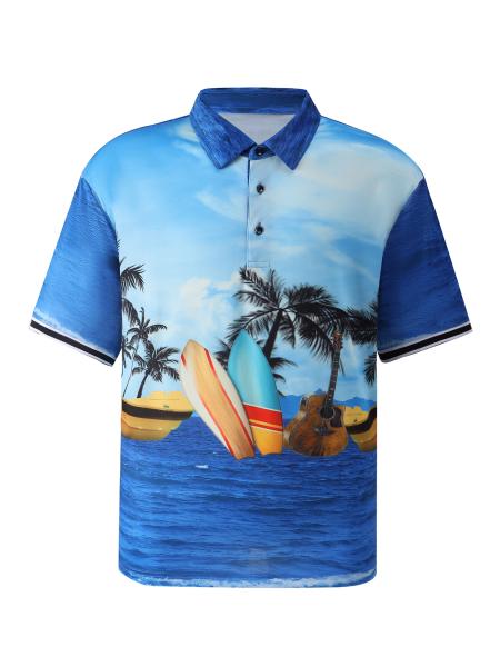 Fun Printed Children Polo Shirts Anti Wrinkle For Boys And Girls 7526629884