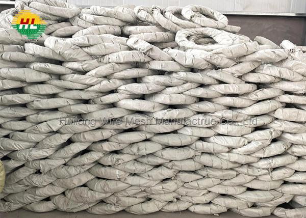 HUILONG 18 da lâmina polegadas de bobina do fio, 50Ft grampeou o fio sanfona