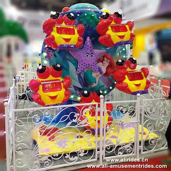 Mini Ferris Wheel Carnival Rides Trailer Mounted Rides For Sale