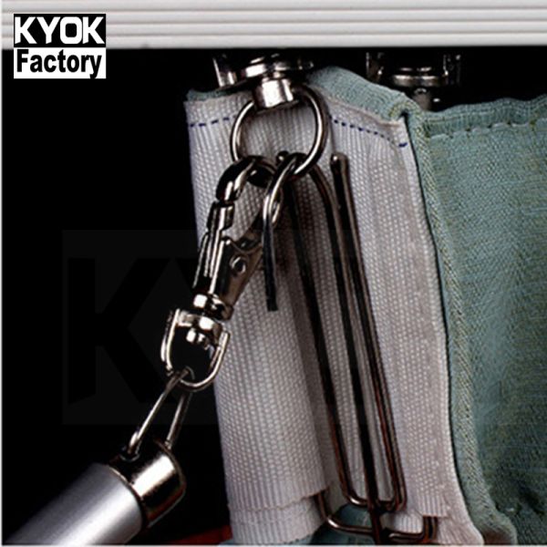 Aluminum Alloy Hotel Drapery Baton Curtain Pull Wands