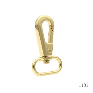 Gold Bag Hook Clip 26mm Key Chain Clasp For Bag Lanyard Hardware