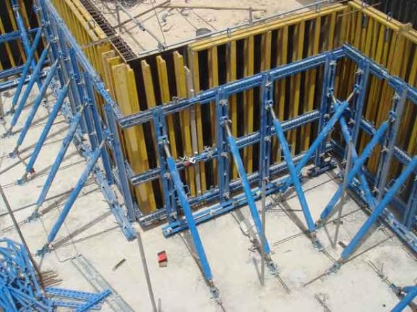 Waterproof Simple Single-side Bracket light weight Concrete Wall Formwork