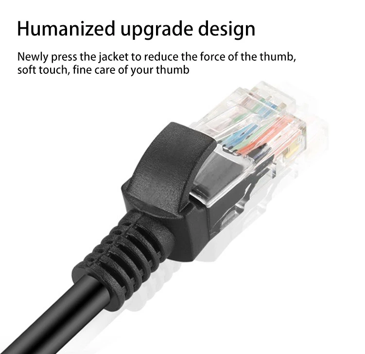 Пара кабеля 4P гибкого провода Unshield 1M Rj45 Cat5e
