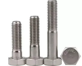 ISO4015 Auto Parts Reduced Shank Hex Bolt