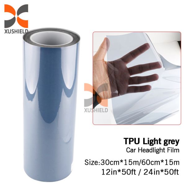 Light Black Headlight Tint Film