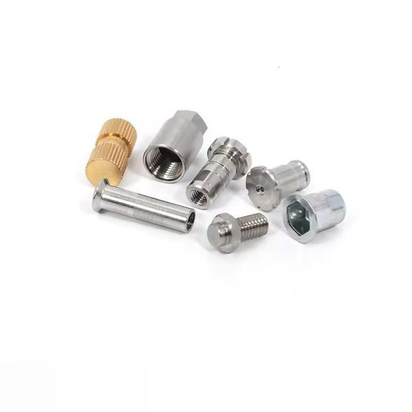 CNC Machined Aluminum Parts Metal Steel Brass Stainless Steel Copper Turning Milling Parts Various Materials