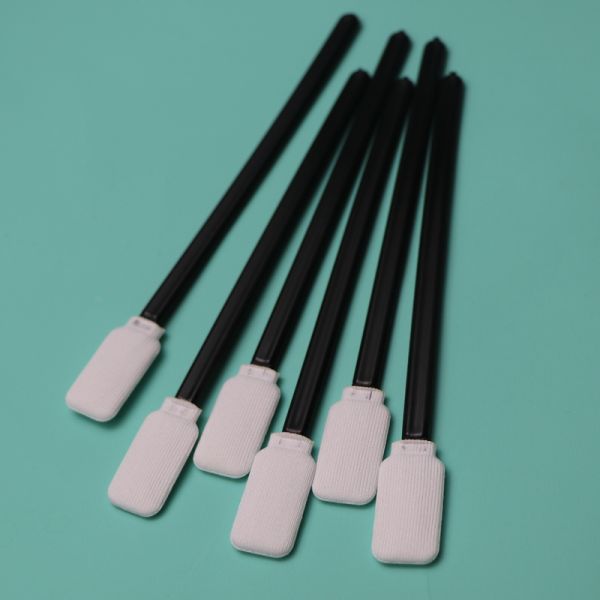 Черная ручка Dacron Stick плоская квадратная чистая комната полиэстерный мазок 714