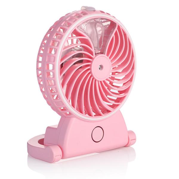 3.5 W Mini Portable USB Fan 130*170*120mm Easy Operate 1200mA Batteries