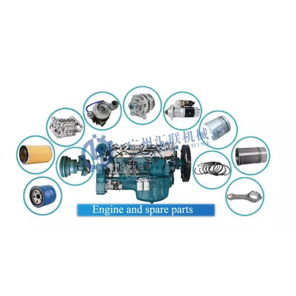 600-8136412 600-813-4650 600-813-4651 600-813-4652 Стартерный двигатель Komatsu экскаватор Дизельные двигатели