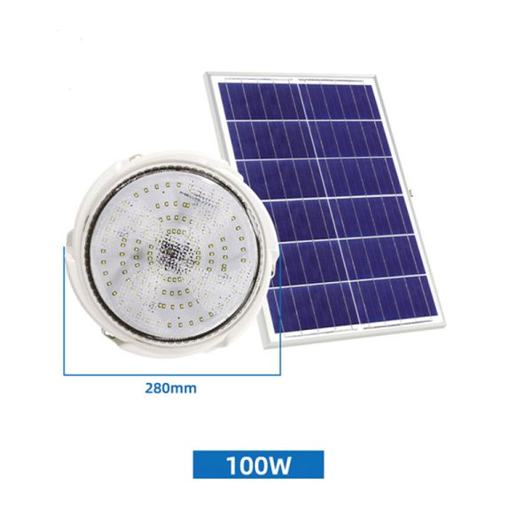 Lumière décorative 280mm ronde solaire de LED|Éclairage intelligent solaire de