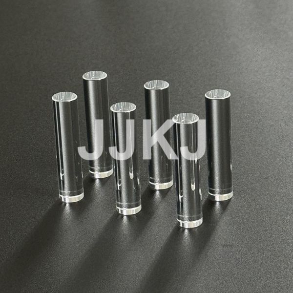 Выпуклые цилиндрические синтетические сапфировые стержни 60/40 оптический стекля