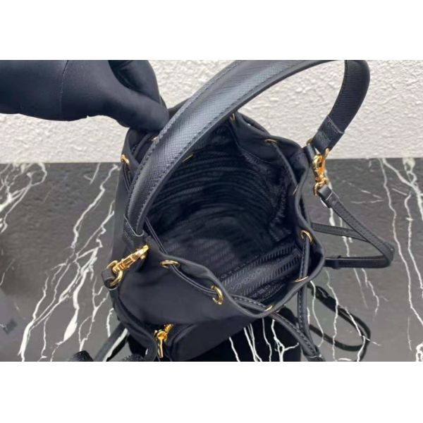 Bucket Nylon Cross Body 23cm Luxury Canvas Bag Big Capicity