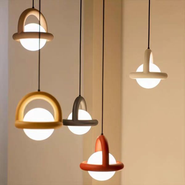 Modern Simple Bedroom Art Chandelier Nordic Restaurant Children's Room Pendant Light