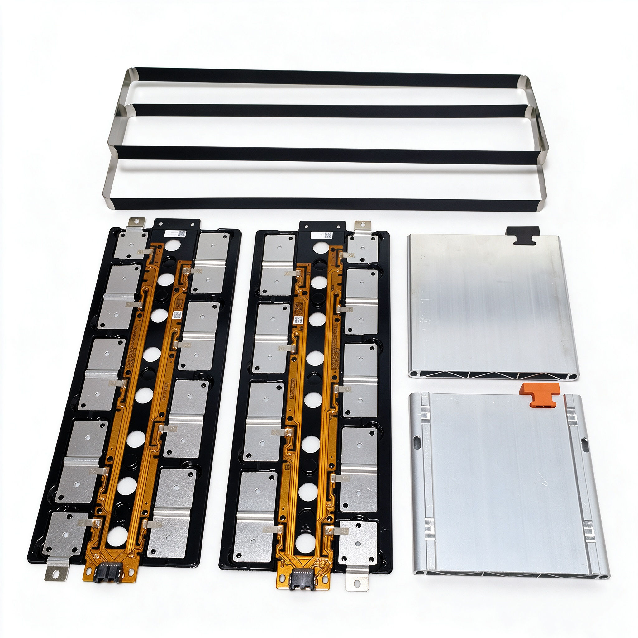 XWELL 100Ah Energy Storage Battery Module Accessories with Precision End Plate, ABS+PC Terminal and LH201 Steel Strap