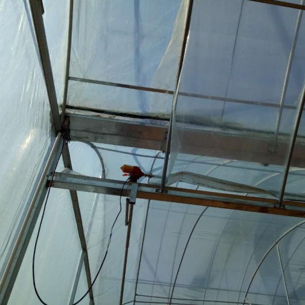 6 Foot 8 Foot Double Roof Arch Muliti Span Film Greenhouse Keep Warm For Tomatoes