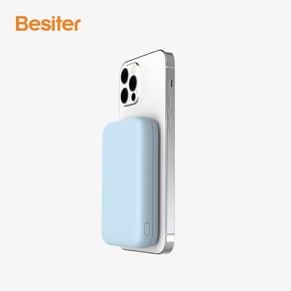 OEM/ODM Wholesale Price Wireless Magnetic Power Bank 5,000mah Power Supply Ultra-thin