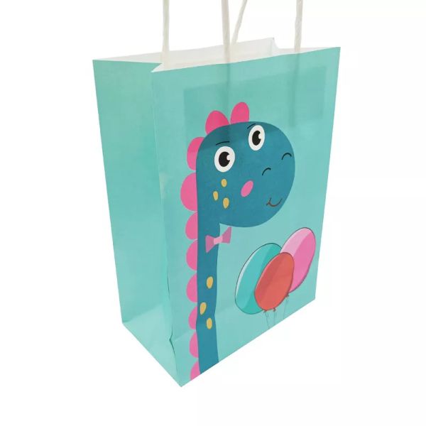 Животные хозяйственные сумки печати 90gsm 100gsm 110gsm бумажные с переплетенными ручками