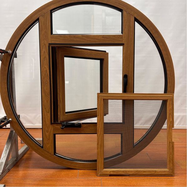 Ventanas abatibles de aluminio con rotura de puente térmico y sellado EPDM