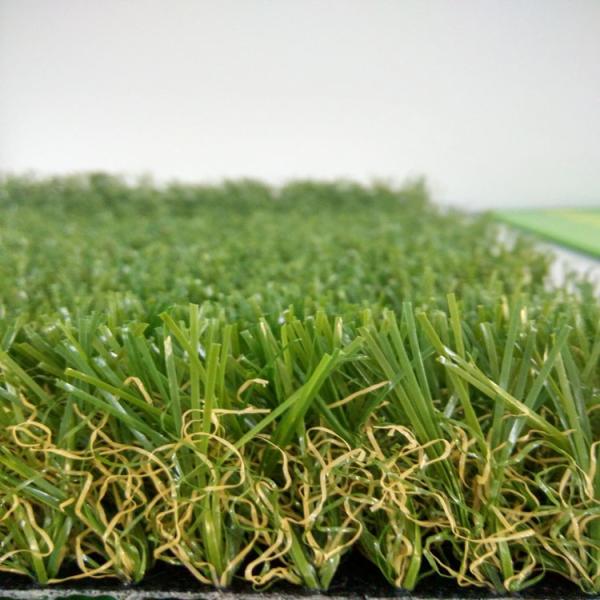 30mm Artificial Plastic Lawn Grass Wreaths 9000 Dtex 14700 Turfs Every Sqm