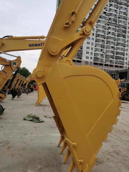 Yellow Komatsu Excavator PC 400 5.7M Boom 40000kg Working Weight