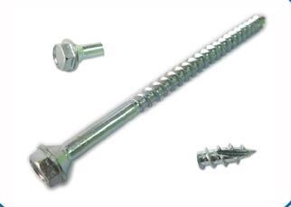 Stainless Steel Hex Head Wood Lag Screws M14x40 Size DIN571 ASME B18.6.1