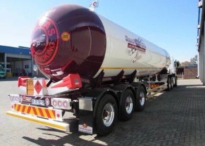 High Safety LPG Tank Semi Trailer For Secure And Efficient Transportation Of Liquefied Petroleum Gas