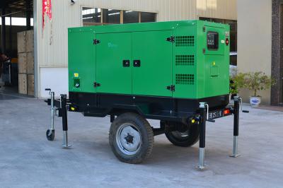 20KW ao dossel móvel da casa de 400KW Genset Trailer Diesel Generator For