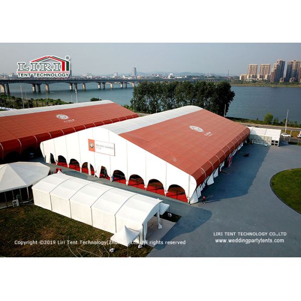 6000mm Aluminum Frame Tent Temporary Structure For Tennis Courts Cover