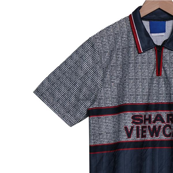Manchester City 1995-1996 season second away retro jersey nostalgic design relives classic moments
