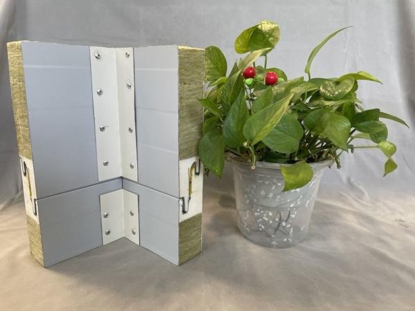 Painel de sanduíche curvado avaliado PIR Wall Panel Outdoor do fogo do Glasswool