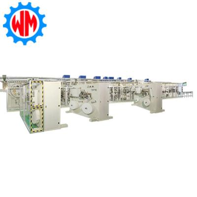 Customized Baby Diaper Making Equipment Production Line Full Automatic 25m*6m*3m